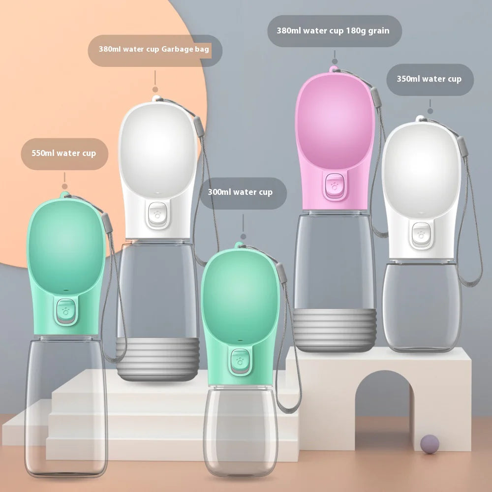 Portable Pet Water Bottle now in cool colors!!!