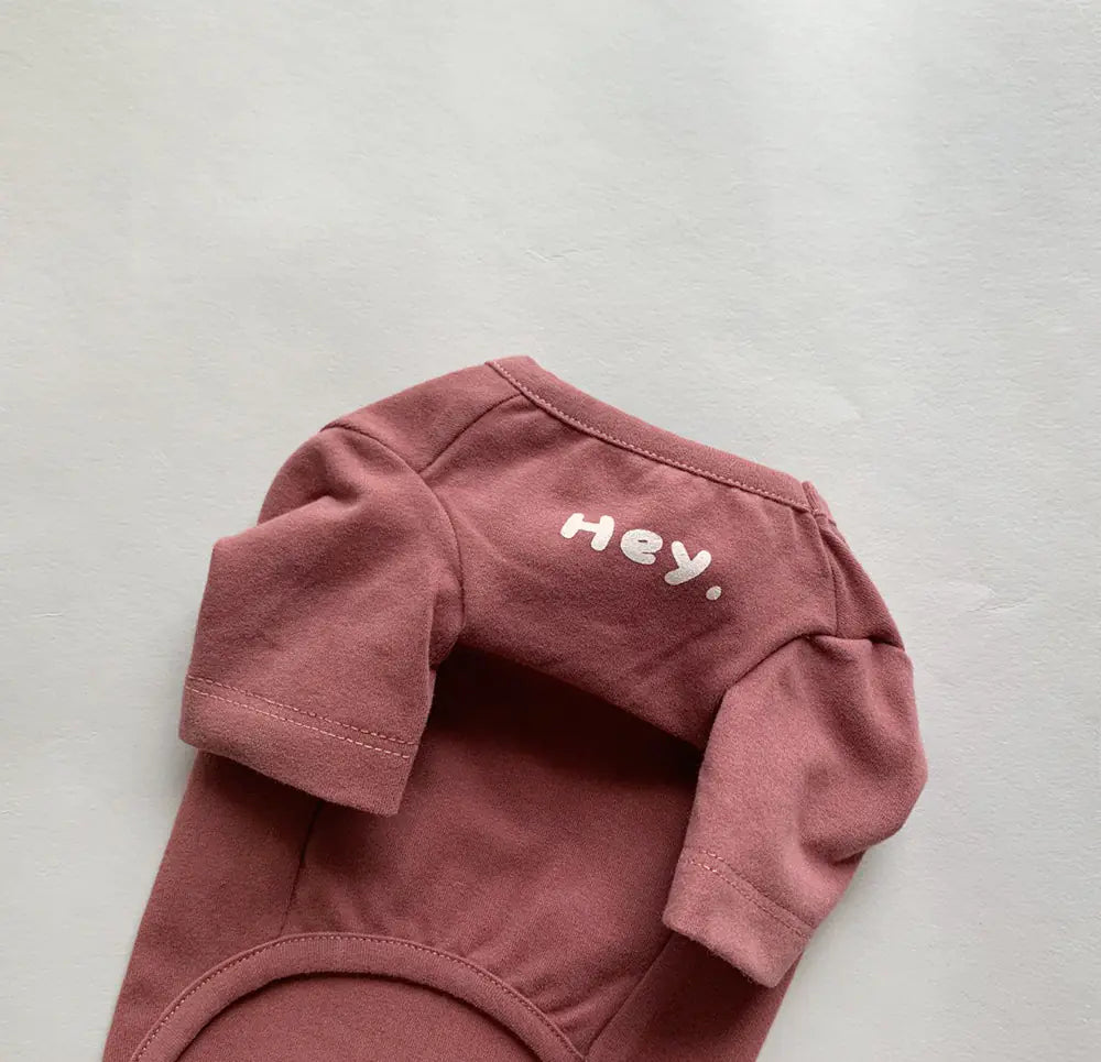 Printed Pet shirt(Hey ) design