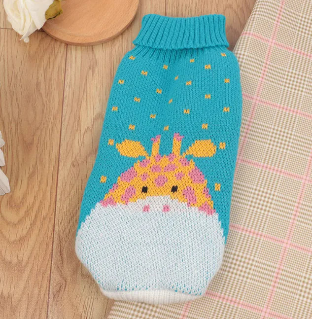 Multi Color Knitting Sweater