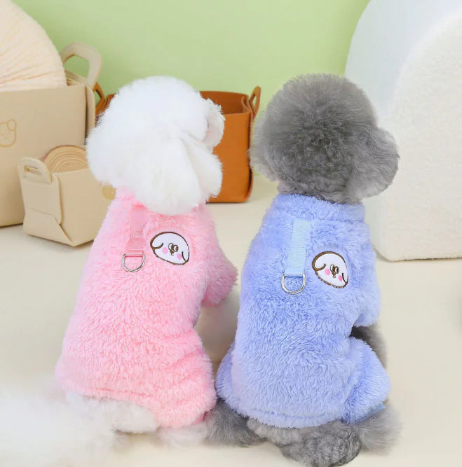 Fleece Pet Coat for Autumn and Winter