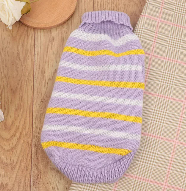 Multi Color Knitting Sweater
