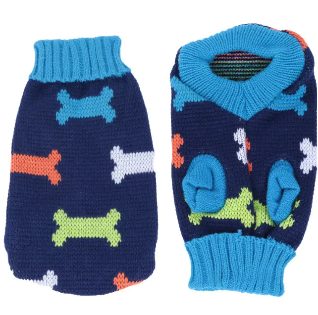 Multi Color Knitting Sweater