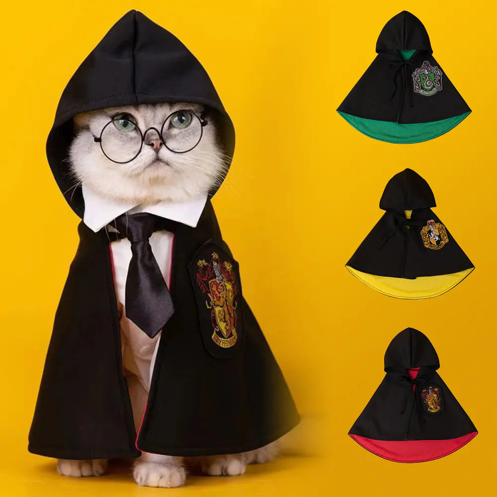 Pet Halloween Magic Cape Outfit